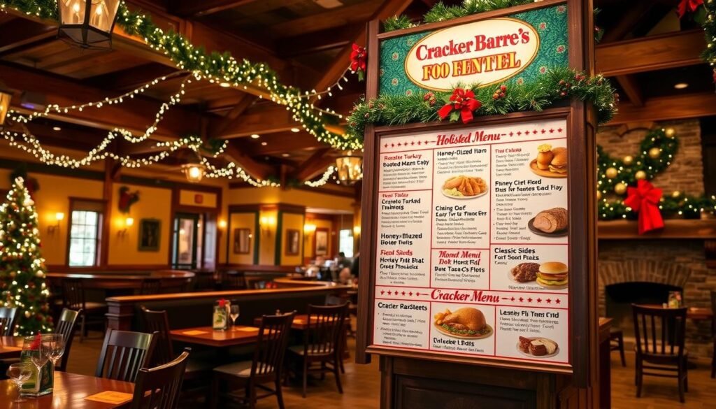 Cracker Barrel Christmas Catering Holiday Menu