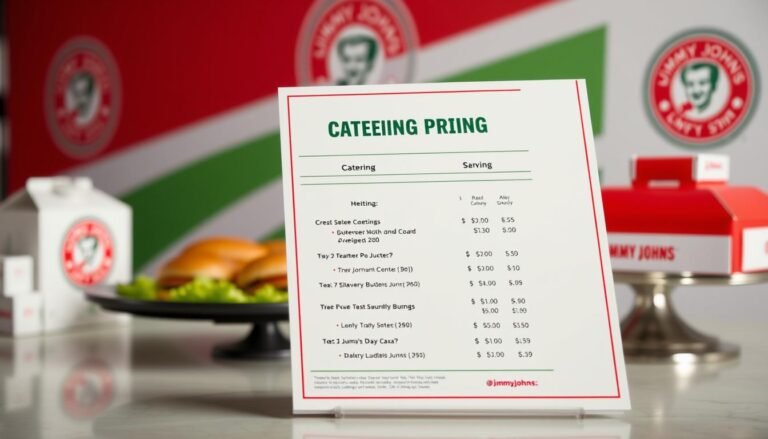 Jimmy John’s Catering Cost