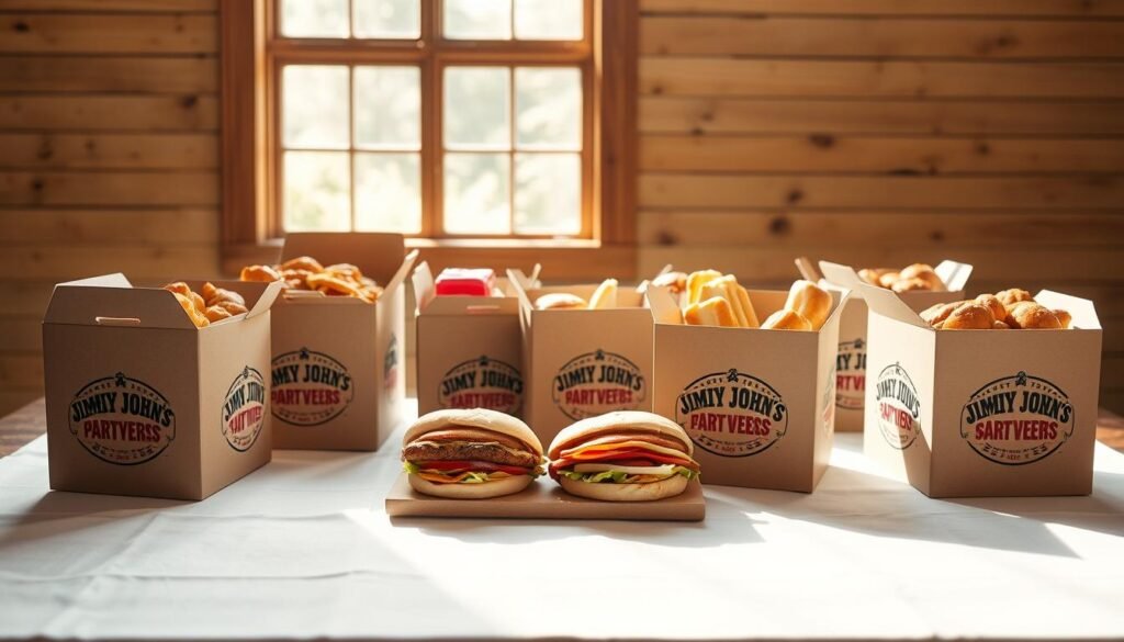 Jimmy John's Party Boxes Catering Options