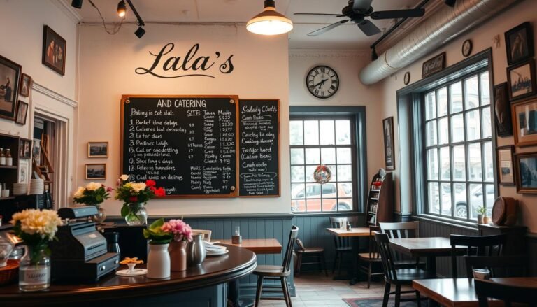 Lala's Cafe and Catering Menu