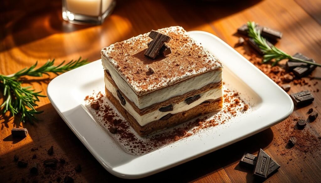 Olive Garden Tiramisu Catering Presentation