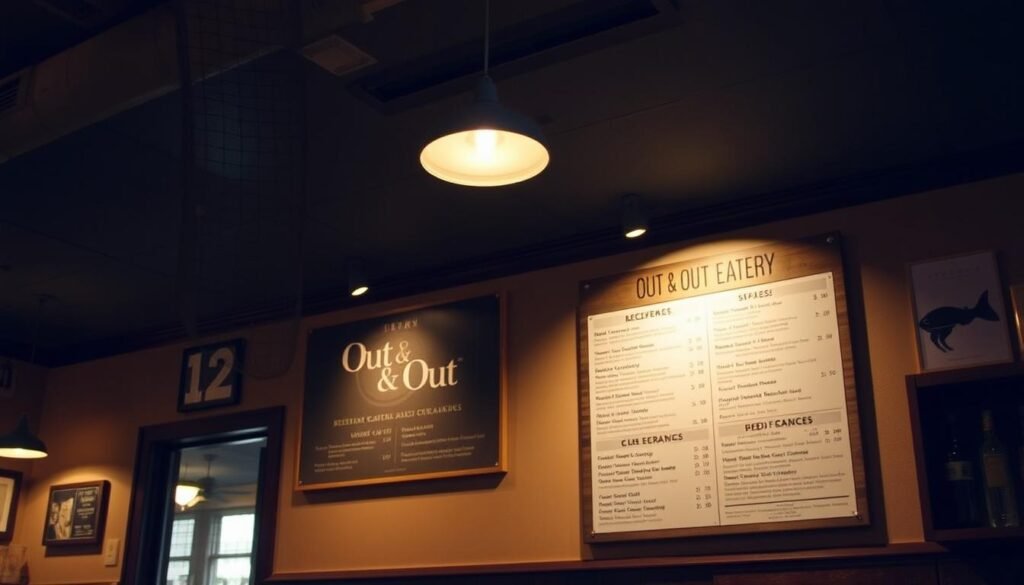 Out & Out Eatery Cedarburg Menu Showcase