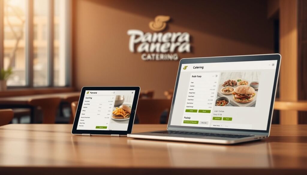 Panera Catering Online Ordering Process