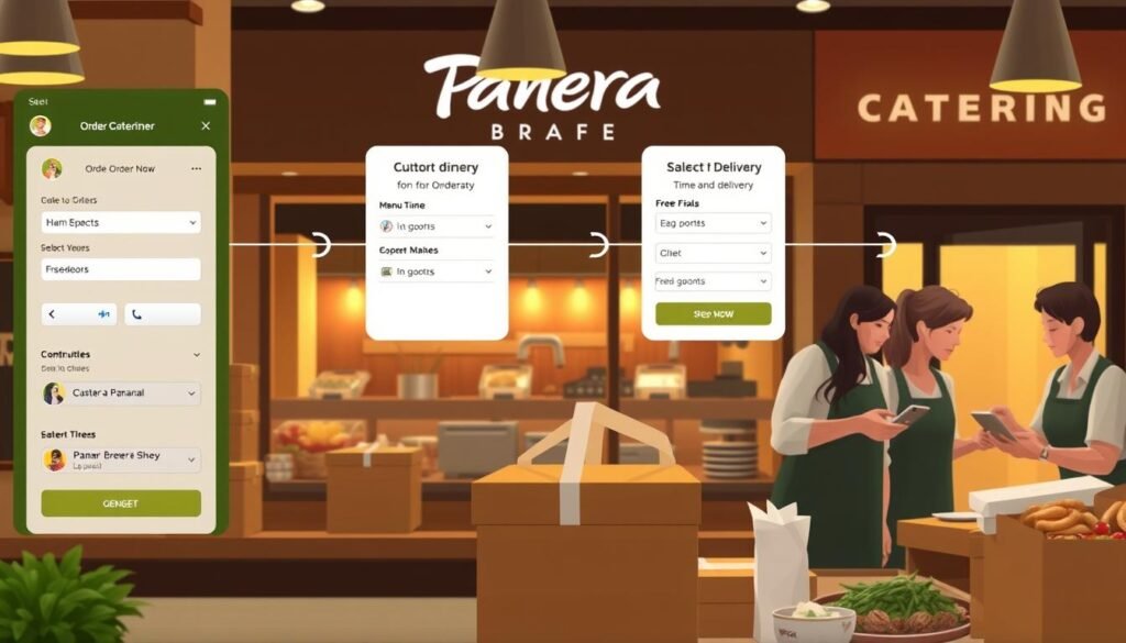 Panera Catering Order Process