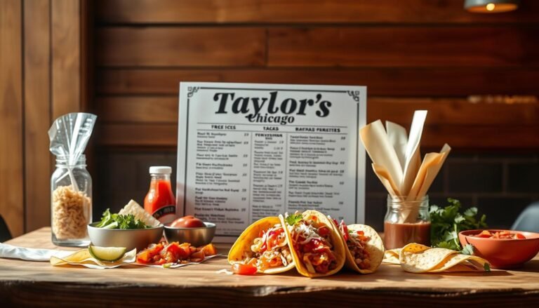 Taylor's Catering & Restaurant Menu